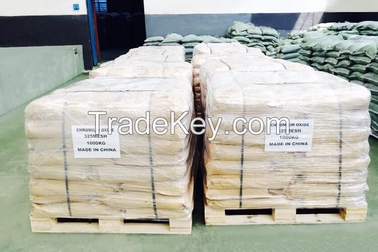 Chrome oxide green for Refractory Materials