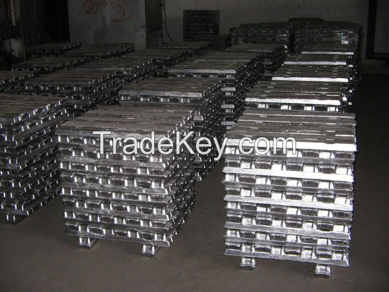 Aluminum ingots 99.7%, Aluminum Ingots ADC12