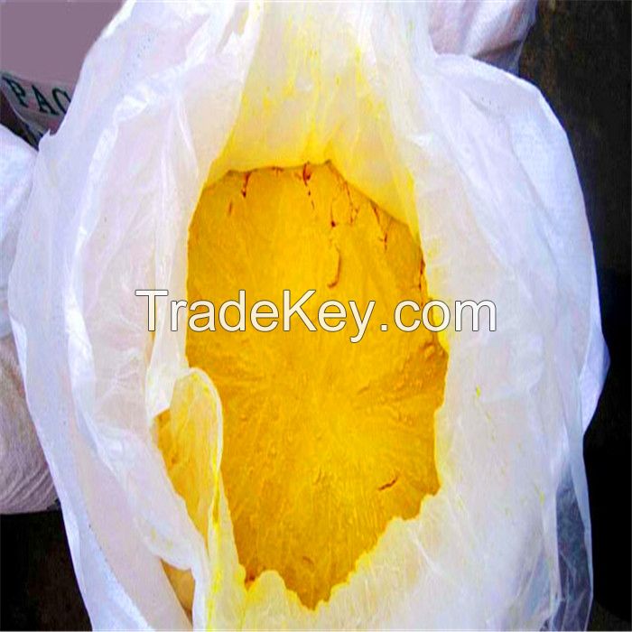 Chemical Flocculant yellow Polyaluminium Chloride PAC 28%,30% for drinking water treatment,PAC manufacturer