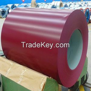 High quality double sides prepainted galvanized steel coil