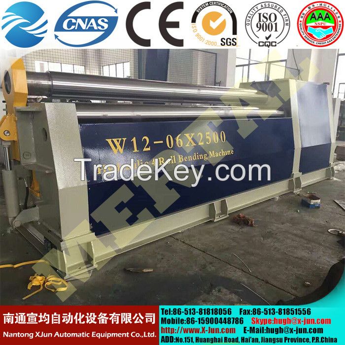 Mclw12CNC-50*3000 Four Roll Plate Rolling Machine with Ce Standard, Plate Bending Machine