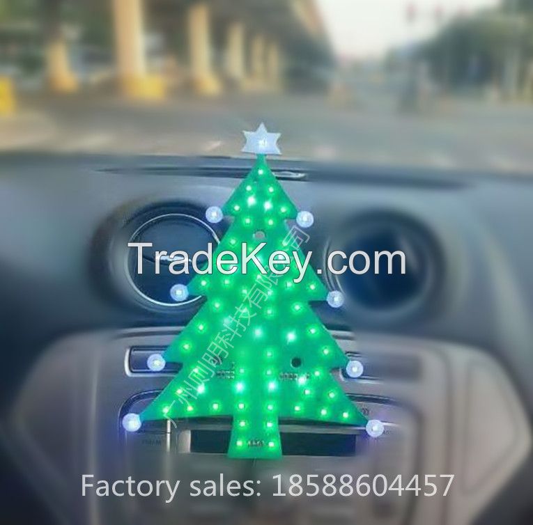christmas tree led light led bar green white color usb port  design OEM manufacturer