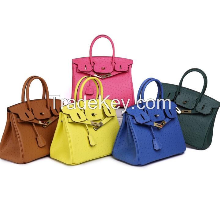 Luxury Handbag Designer Togo Leather  Tote Shoulder Purse