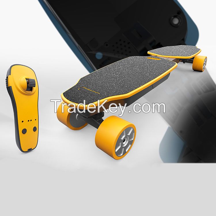 2017 best remote control electric skateboard longboard with removable battery