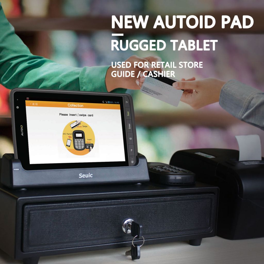 Industrial (New)AUTOID Pad Rugged Lightweight Android Tablet
