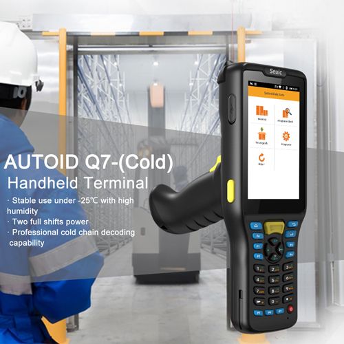 Seuic AUTOID Q7-(Cold) Portable Data Capture Mobile Computer with Grip for Retail Industry Solution