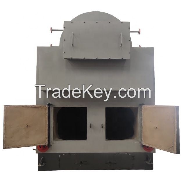 2 Ton 200hp 2000kg Industrial Coal Biomass Wood Chips fired Steam Boiler for Textile Mill / Wood Processing / Sugar Mill 