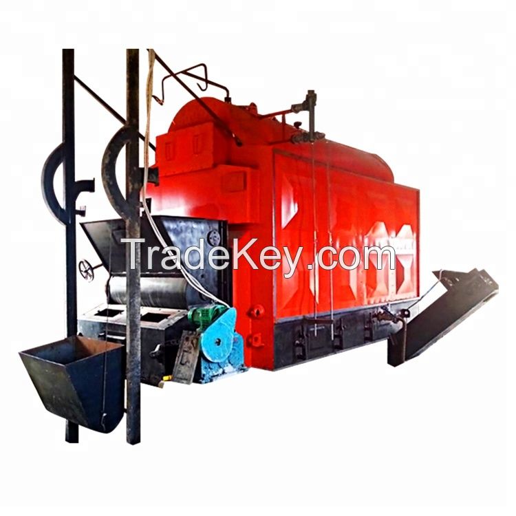 6ton 8ton 10ton 12 Ton Chain Grate Industrial Coal Fired Steam Boiler for Central heating,steam cleaning 