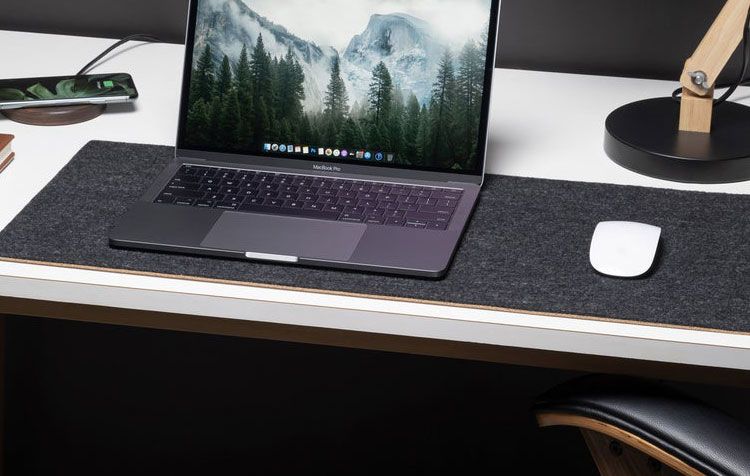 Felt Laptop Mat Extra Large Custom Size Desk Accessories for sale