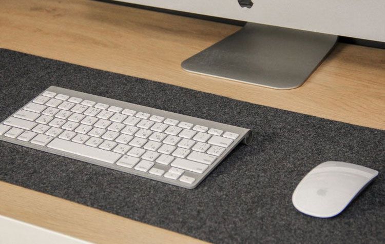 Felt Laptop Mat Extra Large Custom Size Desk Accessories for sale