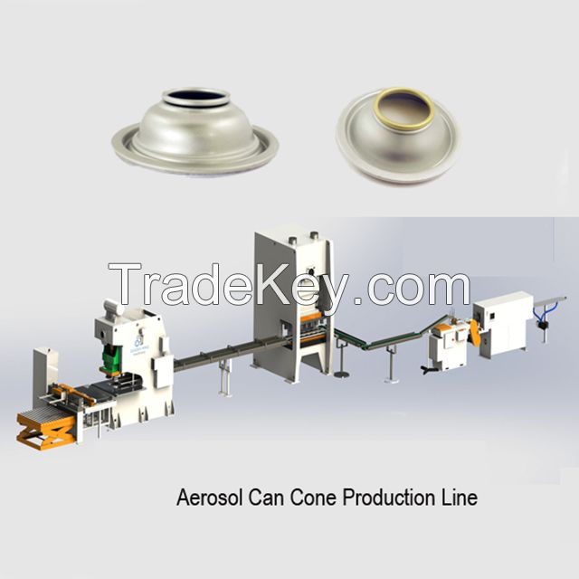 Hot sale automatic aerosol tin can production line / aerosol metal spray can body making machine 