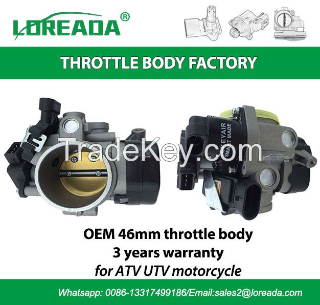 LOREADA Throttle body for ATV (all terrain vehicle) 800CC/750CC Engine High Performance