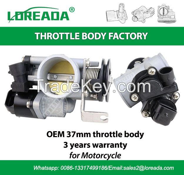 Loreada Throttle Body Assembly For Motorcycles bike motorbike displacement 250cc OEM quality boresize 37mm