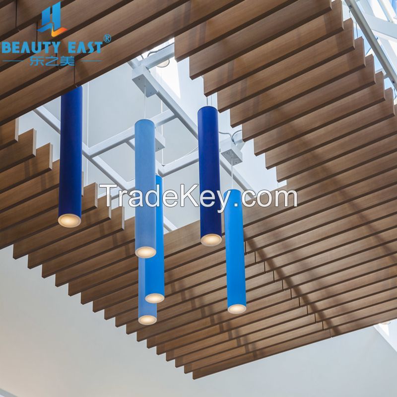 Best sale low price metal decoration materials aluminum baffle ceiling