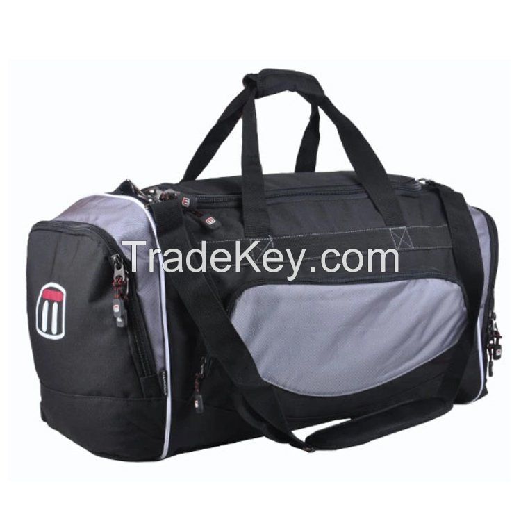 Factory Price Medium Gym Travel Bag Polyester Sports Duffel Bag For Men
