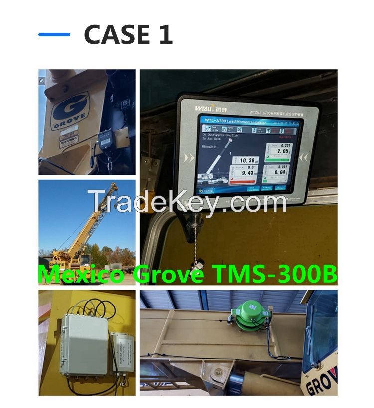 Automatic Crane Load Monitoring and Measuring System Wtl A700 Load Moment Indicator for Offshore Cranes