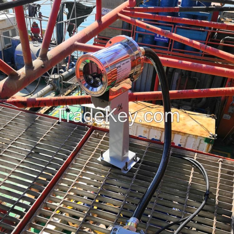 Wireless Offshore Crane Boom Tip Camera cctv load view monitoring for Oil and Gas Drilling