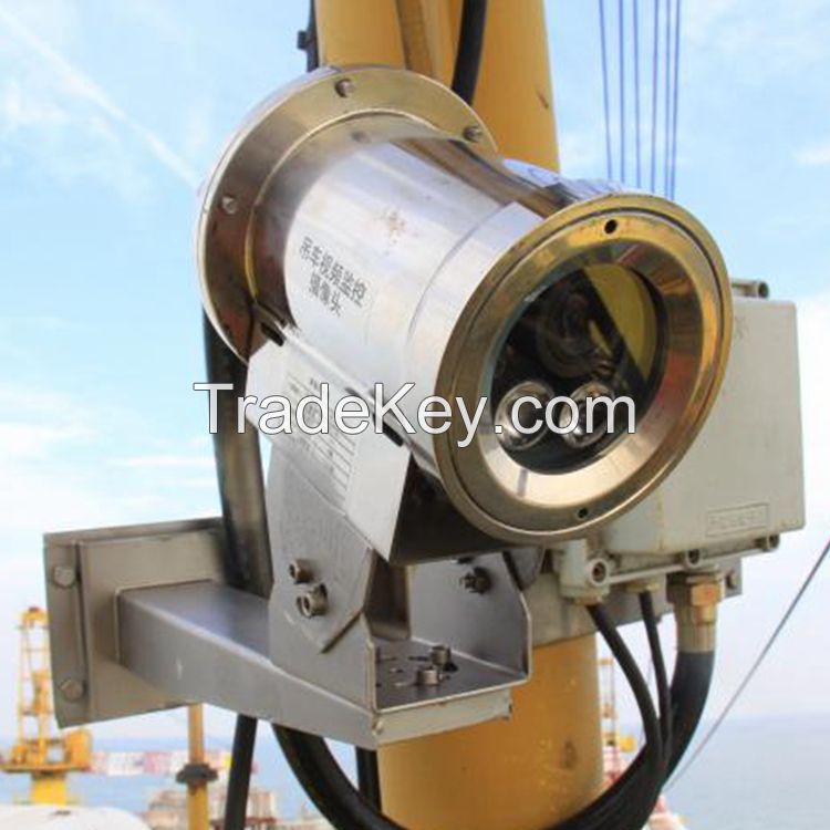 EX grade CCTV Camera Warning System for Offshore Crane boom tips