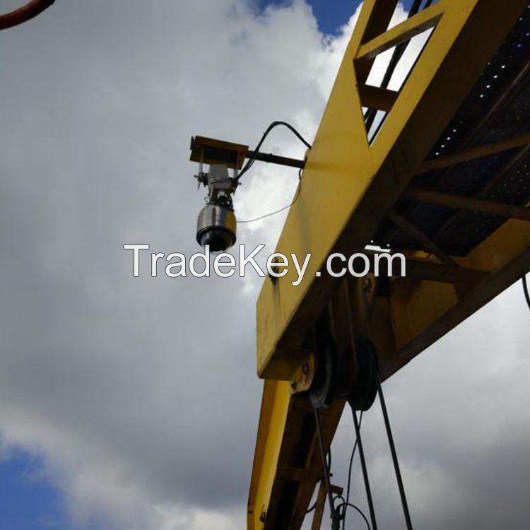 Explosion Proof Boom Tip Crane Camera cctv System for ship crane alarm monitoring