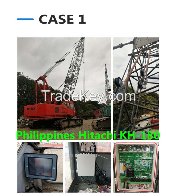 Crawler Crane Use Wtl a 700 Safe Load Indicator with CCTV Camera System for Hitachi Terex Crane