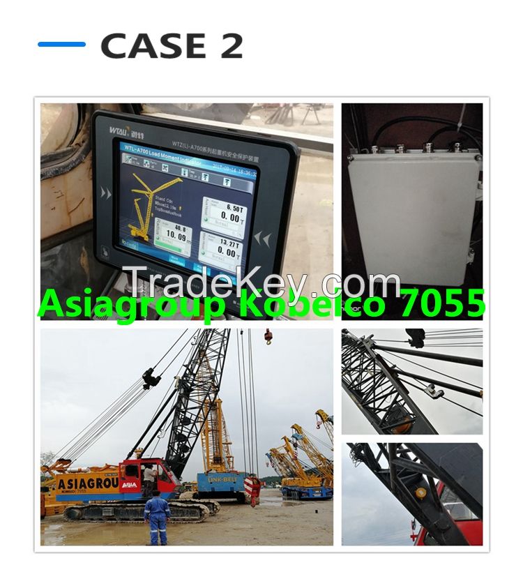 Wtl a 700 Load Moment Indicator Crane Warning System with Program for Lattice Hitachi Crawler Crane