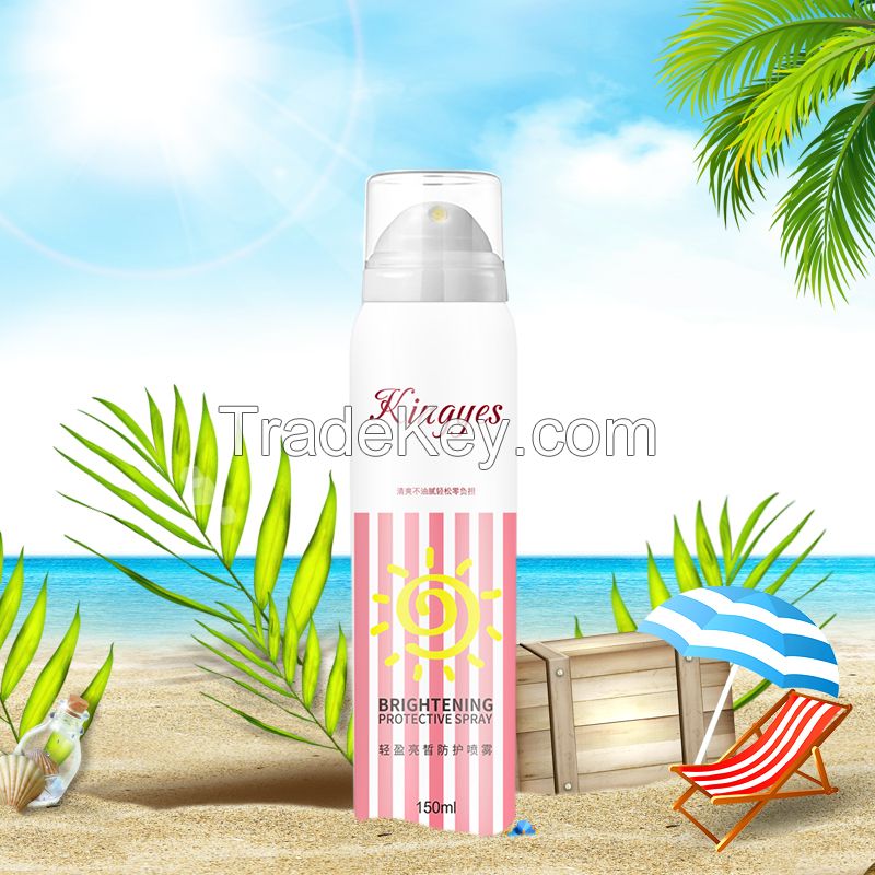 China sells light sunscreen spray durable non greasy anti UV moisturizing and moisturizing 150ML