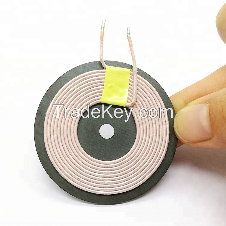 air core coil, copper coil, wireless charging coil, RF coil, inductor coil,