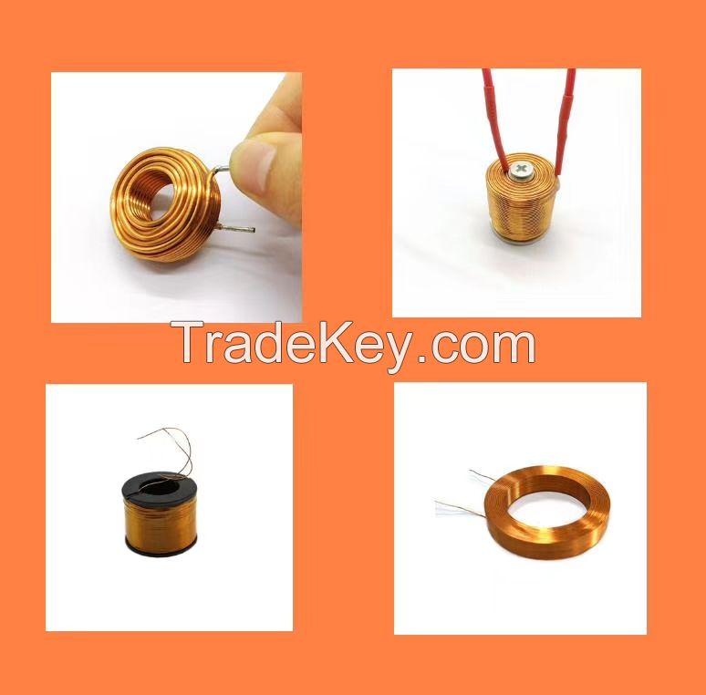 OEM Custom induction coil air core coil electromagnetic coil round coil toy coil antenna coil RF coil