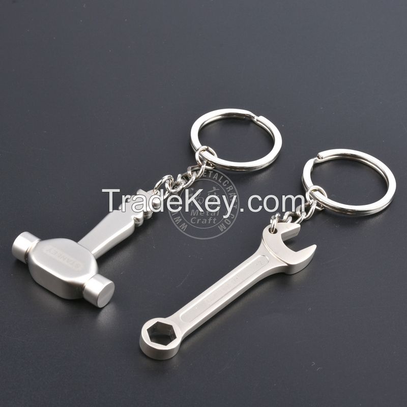 Custom Design Metal Keychain with Key Ring