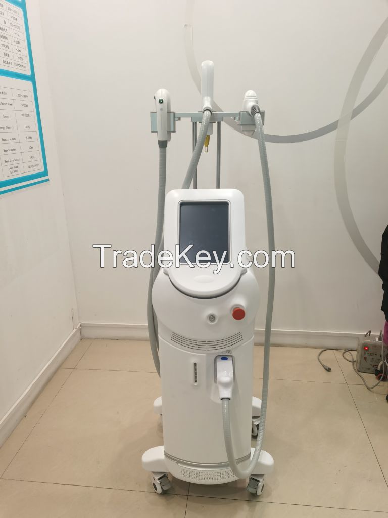 12 Multifunctional Function 3 in 1 Nd Yag Laser Diode Laser Hair and Tattoo Removal