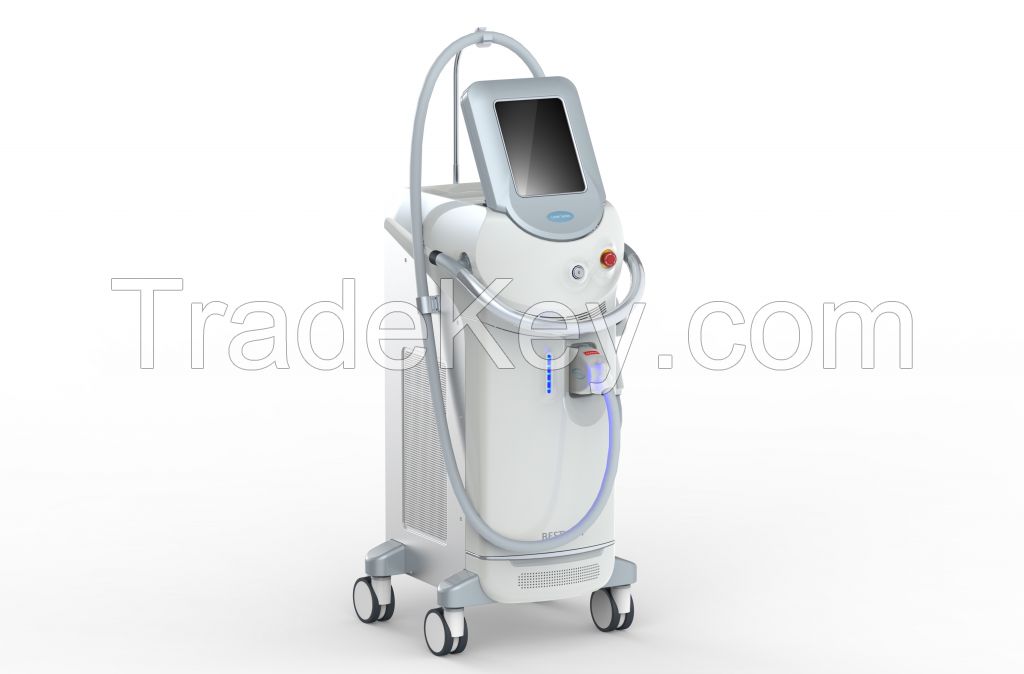 12 Multifunction 2 in 1 Beauty Salon Equipment Nd Yag Laser Hair Removal 532nm 1064nm Laser Tattoo Removal Machine
