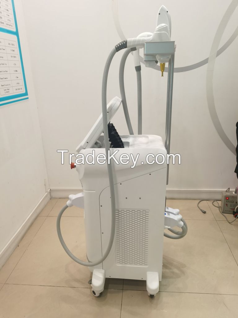 12 Multifunctional Function 3 in 1 Nd Yag Laser Diode Laser Hair and Tattoo Removal