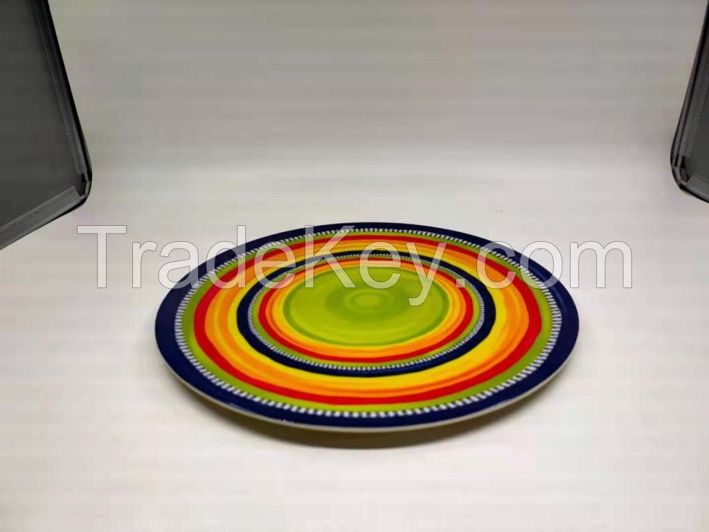 Melamine Plate Round Plate Tableware Houseware Dinner Plate Dissert Pl