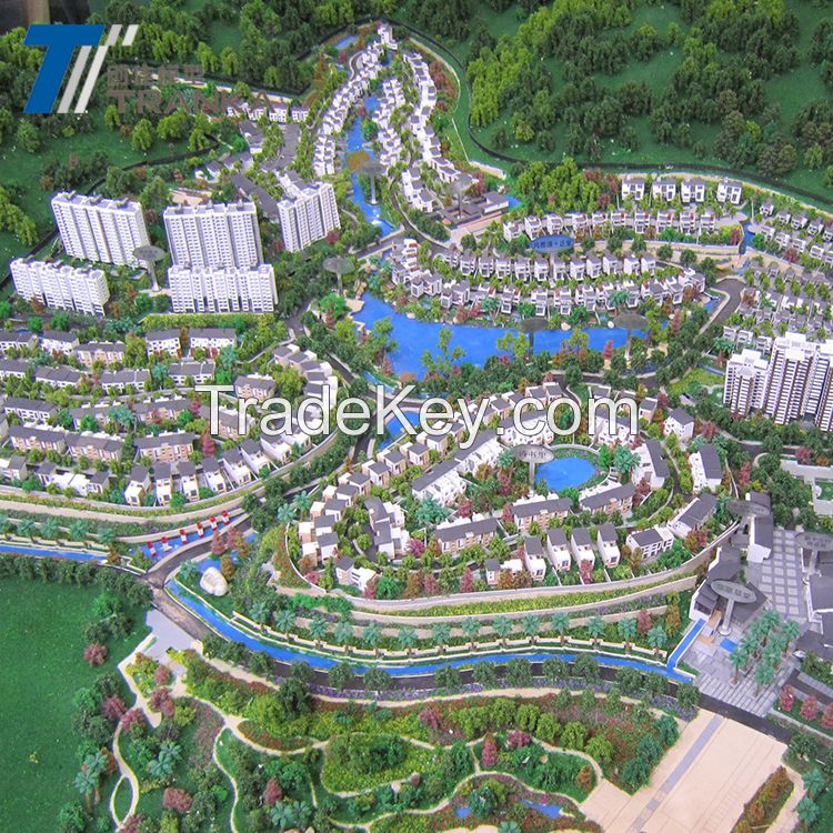 Miniature building model for sell , urban planning model