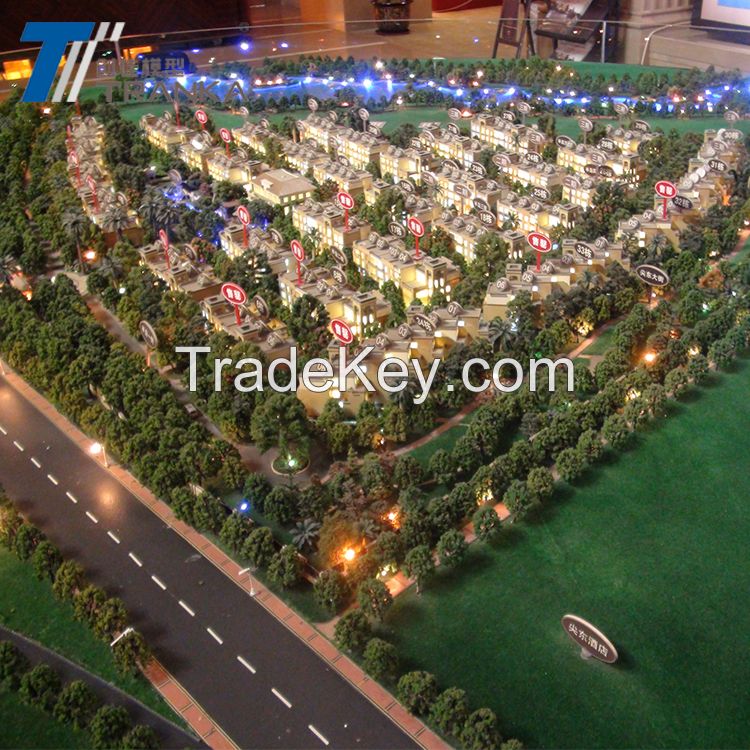 Miniature building model for sell , urban planning model