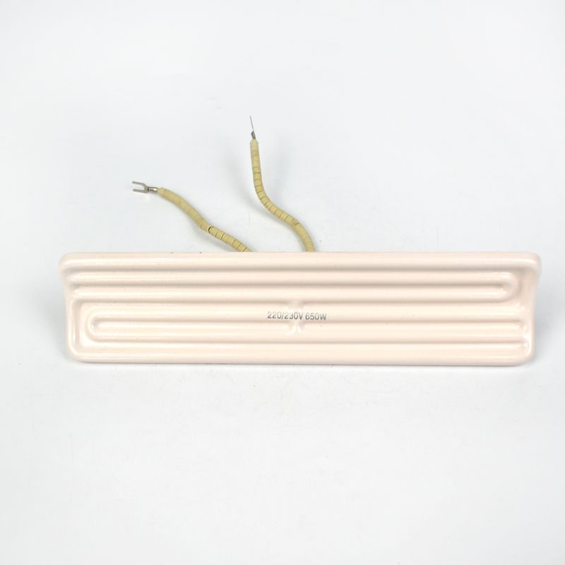 White Infrared Ceramic Heating Plate With J Thermocouple