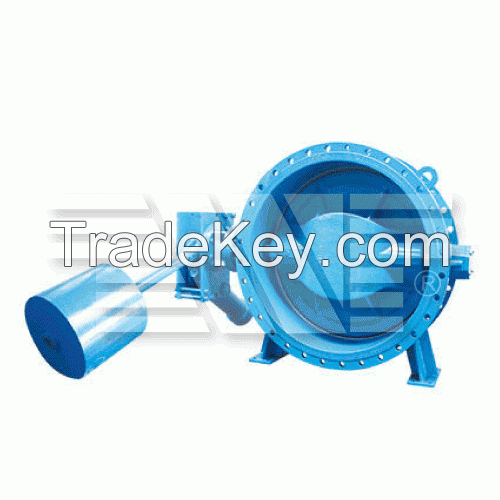 Double-Eccentric Flanged Butterfly Valve