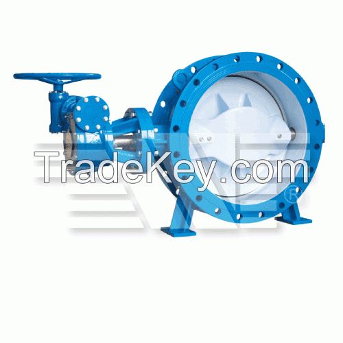 Double-Eccentric Flanged Butterfly Valve