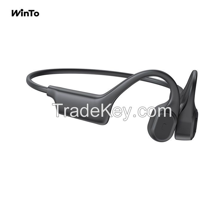 Winto BC300 Bone Conduction Headphone, with Magnetic Charging, Elegant Design,