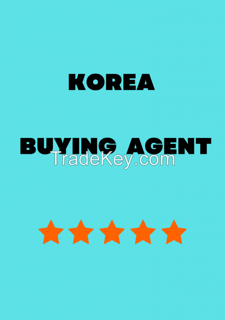 Buying agent Korean product