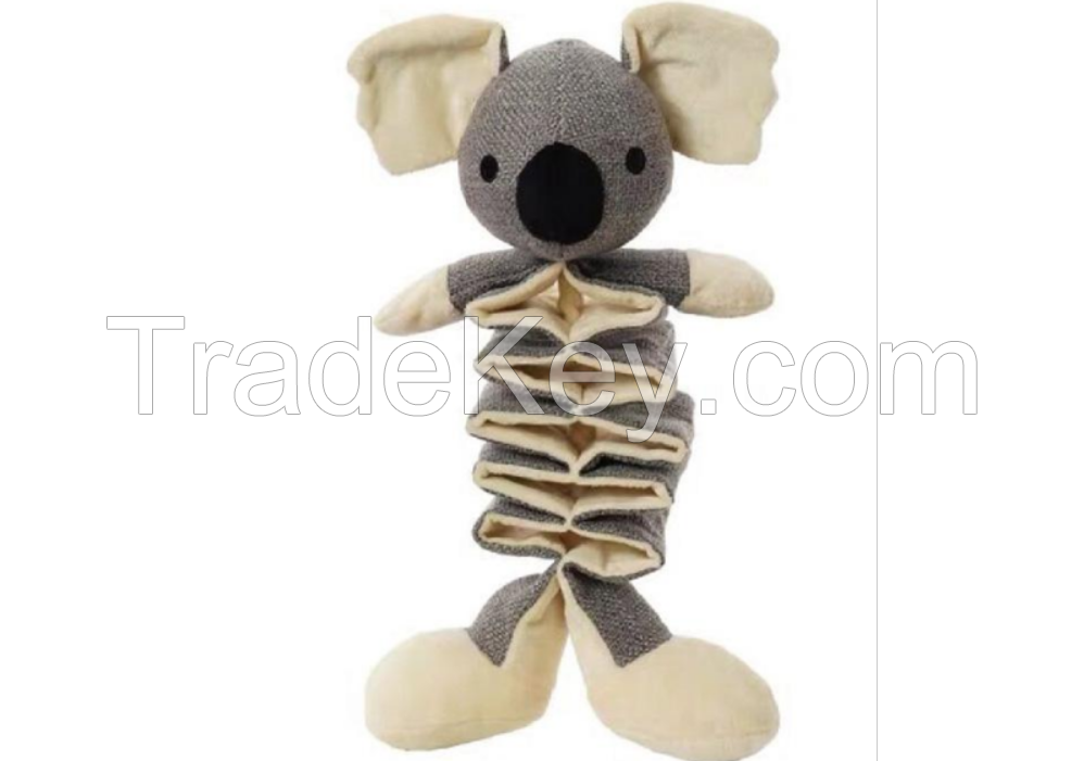 Stuffed Plush Dog Toy Pet Toy - Folding Koala 