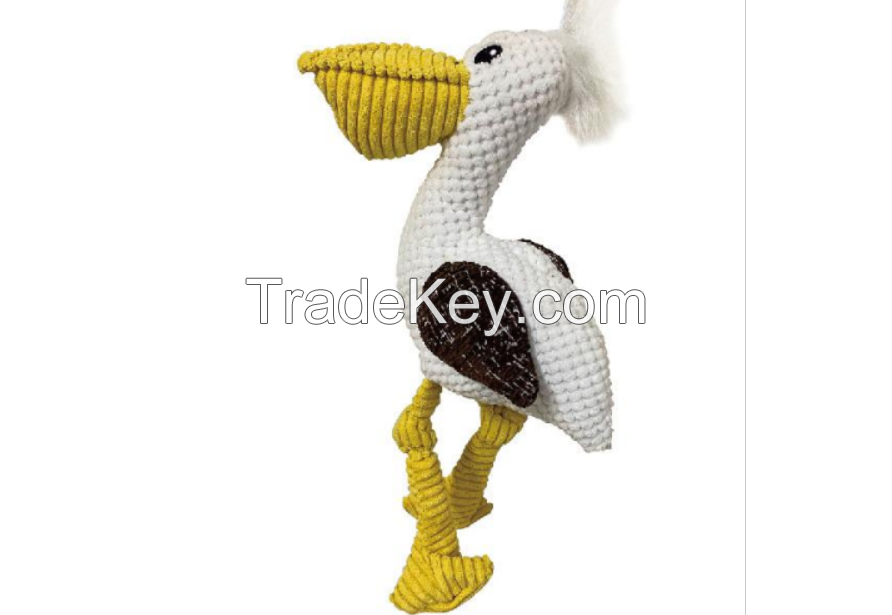Stuffed Plush Dog Toy Pet Toy - Pelican