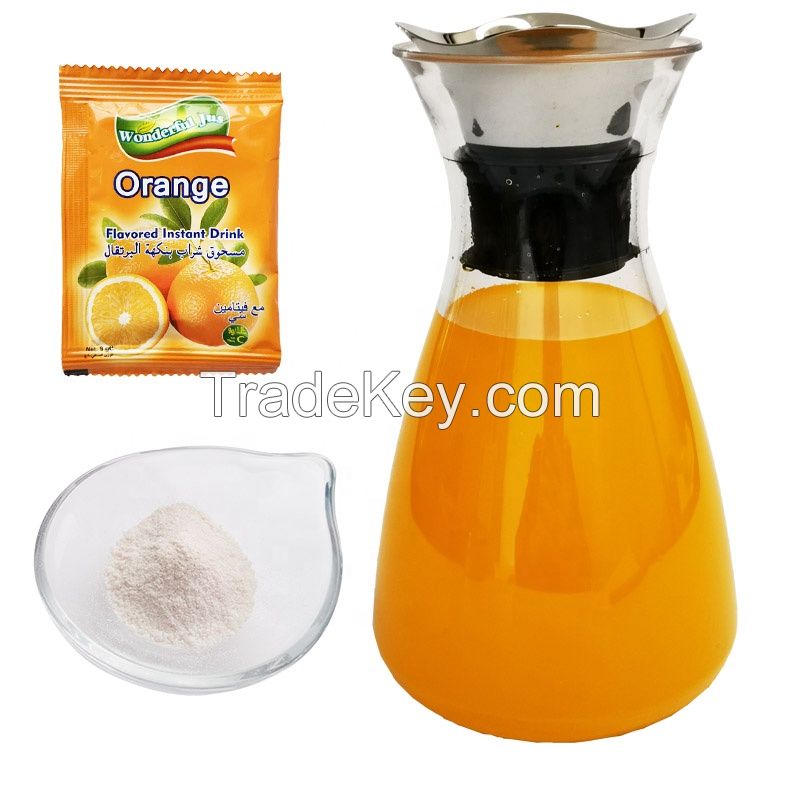 5-100g sachet Fruit Flavour Instant Powder, Grape Juice Powder Drink Making