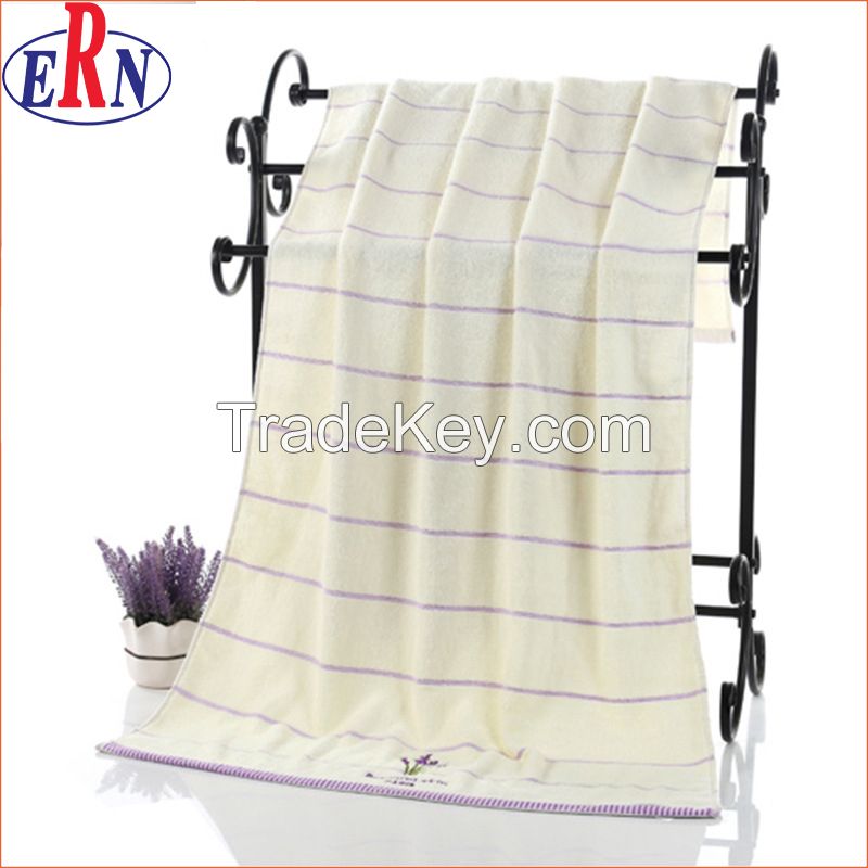 100% Cotton Towel Set 2PC Cotton Embroidered Hand Bath Towel