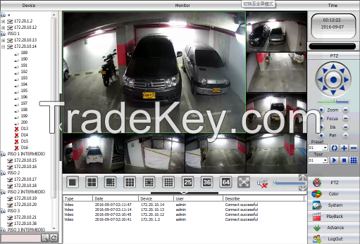 Video Parking Guidance System Smart Parking Solutions with Parking Bay Surveilliance