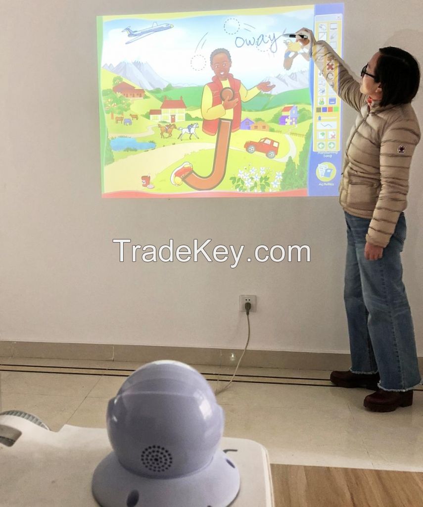 Infrared portable interactive whiteboard