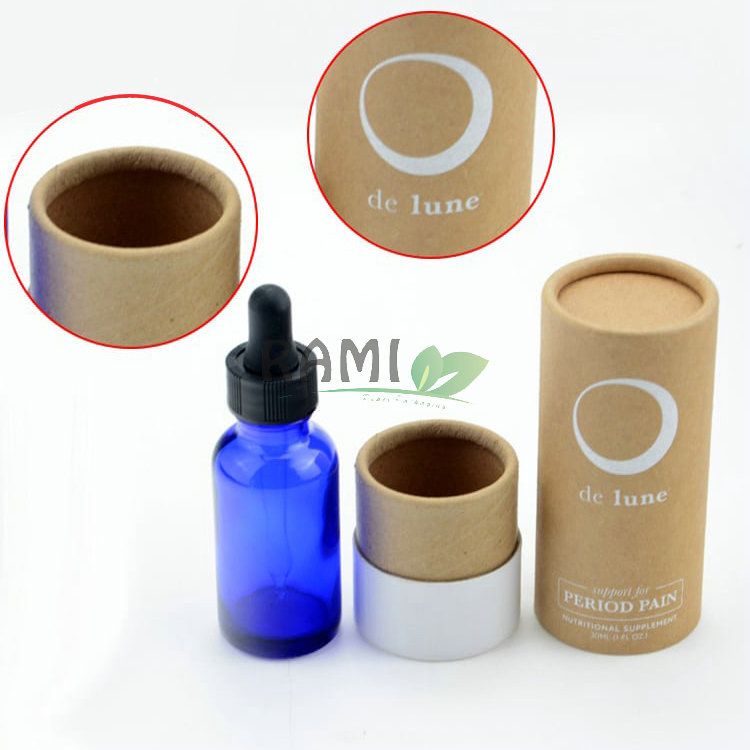 10ml 15ml 30ml serum dropper bottle wrapping cbd essential CBD oil paper tube packaging