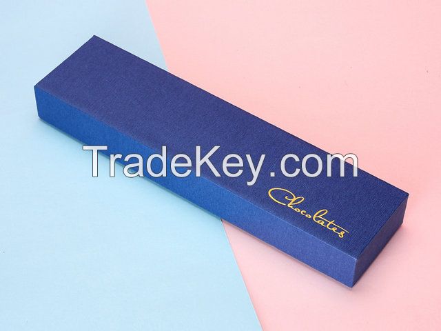 Gold Stamping Logo Cardboard Luxury Chocolate Packaging Gift Box Candy Packaging