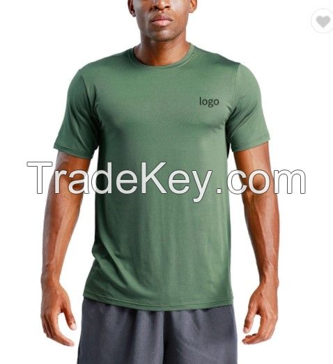 Breathable Sport Shirt Men Women Fitness Running T Shirts Quick Drying T-shirt Outdoor Unisex Gym Training Jogging Sportswear