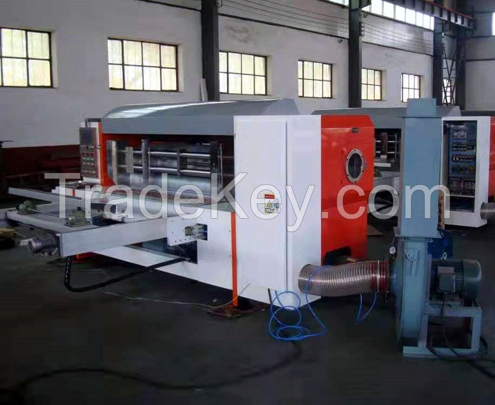 automatic corrugated paperboard rotary die cutting machine